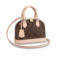 Louis Vuitton LV Women Alma BB Handbag in Graphic Damier Ebene Canvas-Brown (1)