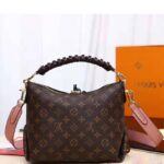 Louis Vuitton LV Women Beaubourg Hobo Mini Handbag in Monogram Canvas-Brown – Image 3