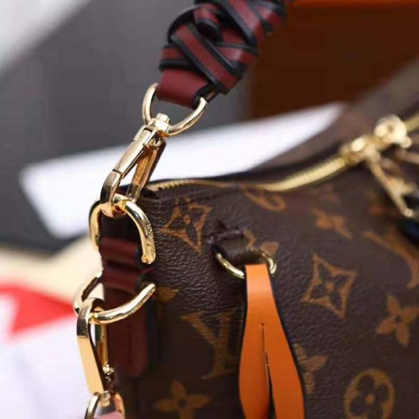 Louis Vuitton LV Women Beaubourg Hobo Mini Handbag in Monogram Canvas-Brown (3)