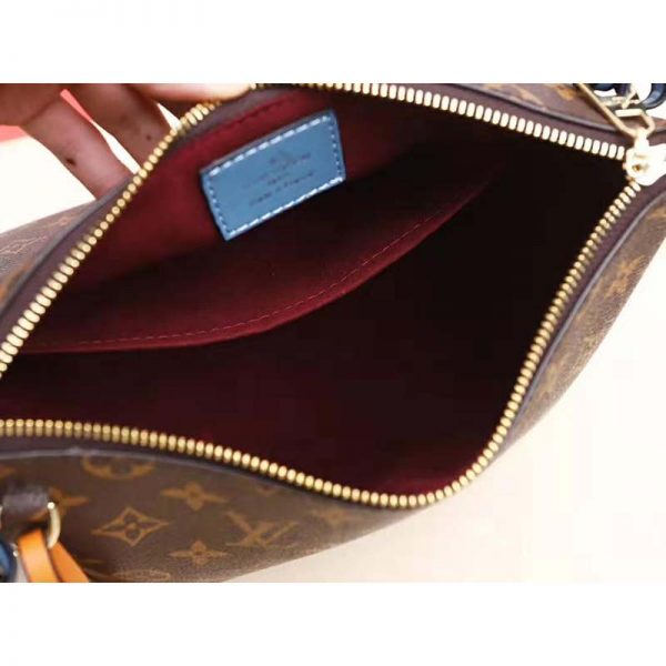 Louis Vuitton LV Women Beaubourg Hobo Mini Handbag in Monogram Canvas-Brown (5)