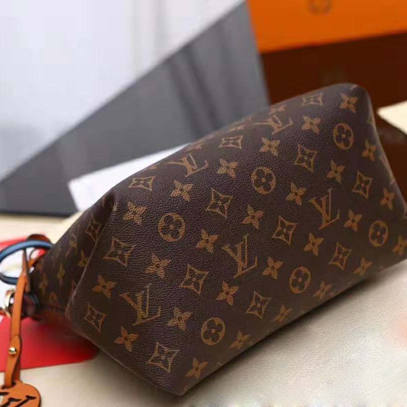 Louis Vuitton Braided Handle Beaubourg Hobo Monogram Canvas Mini Brown  10890034