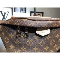 Louis Vuitton LV Women Bumbag in Monogram Canvas-Brown (1)