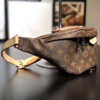 Louis Vuitton LV Women Bumbag in Monogram Canvas-Brown (1)