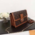 Louis Vuitton LV Women Dauphine MM Handbag in Monogram Canvas-Brown - Bild 3
