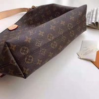 Louis Vuitton LV Women Graceful PM Hobo in Classic Monogram Canvas-Beige (1)