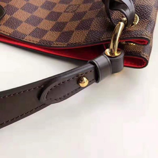 Louis Vuitton LV Women Graceful PM Hobo in Graphic Damier Ebene Canvas-Brown (5)