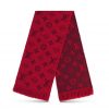 Louis Vuitton LV Women Logomania Scarf in Iconic Monogram Silk Wool