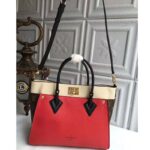 Louis Vuitton LV Women On My Side Bag in Small-Grained Calf Leather-Red - Image 4