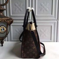 Louis Vuitton LV Women On My Side Bag in Small-Grained Calf Leather-Red (1)