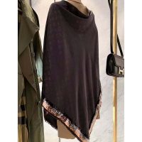 Louis Vuitton LV Women Party Monogram Shawl Triangle Scarf with Luxurious Silk and Wool (1)