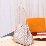 Louis Vuitton LV Women Propriano Shoulder Tote Bag-Sandy and Grey – Image 3