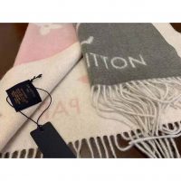 Louis Vuitton LV Women Reykjavik Gradient Cashmere Scarf with Iconic Monogram-Blue (1)