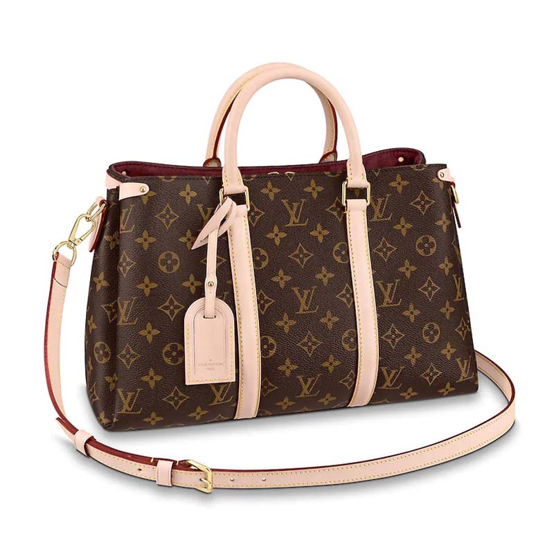 Louis Vuitton LV Women Soufflot MM in Monogram Canvas-Brown - LULUX