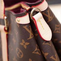 Louis Vuitton LV Women Soufflot MM in Monogram Canvas-Brown (1)