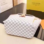 Louis Vuitton LV Women Sperone Backpack in Damier Azur Canvas-Grey - Imagen 4