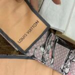 Louis Vuitton LV Women Trunks Bandeau with Trunks and Luggage Pattern-Pink - Image 6