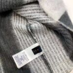 Louis Vuitton LV Women USA Flag Mohair Jacquard Crewneck Sweater-Grey - Image 9