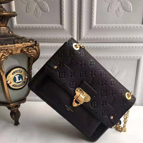 Louis Vuitton LV Women Vavin MM in Monogram Empreinte Leather-Black (9)