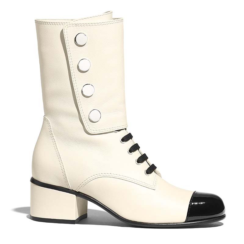 Dior - Diorunion Rain Boot Beige and Brown Two-Tone Rubber with Dior Union Motif - Size 40 - Women