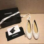 Chanel Women Ballerinas in Aged Calfskin Leather-Beige – Bild 3