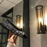 Chanel Women Ballerinas in Tweed Fabrics-Black - Image 6