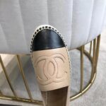 Chanel Women Espadrilles in Lambskin Leather-Beige - immagine 7