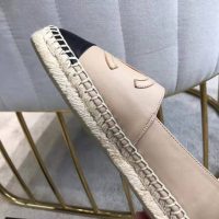 Chanel Women Espadrilles in Lambskin Leather-Beige (9)