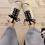 Chanel Women Sneakers in Velvet Calfskin & Mixed Fibers 1 cm Heel-Beige – Bild 10