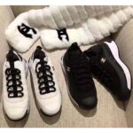 Chanel Women Sneakers in Velvet Calfskin & Mixed Fibers 1 cm Heel-Beige – Bild 7