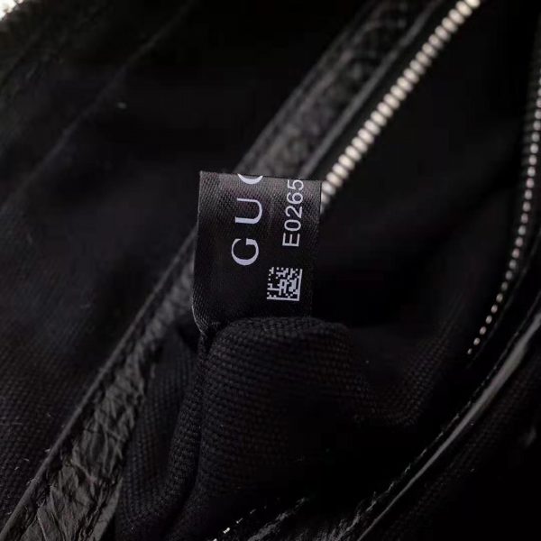 Gucci GG Men Leather Belt Bag in Black Soft Leather (5)