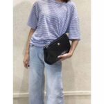 Gucci GG Men Pouch with Interlocking G in Black Soft Leather - immagine 8