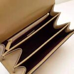 Gucci GG Women Gucci Zumi Smooth Leather Small Shoulder Bag in Black and Beige Smooth Leather - Image 7