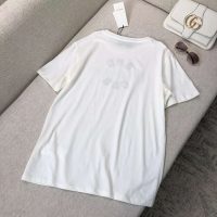 Gucci Men Gucci Band Oversize Print T-Shirt in White Cotton Jersey (1)