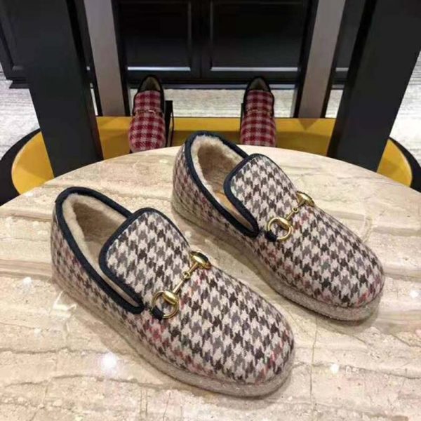 gucci wool loafers