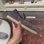 Gucci Unisex GG Herringbone Loafer in Blue and White Herringbone - Bild 9