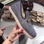 Gucci Unisex GG Herringbone Loafer in Blue and White Herringbone - Bild 12