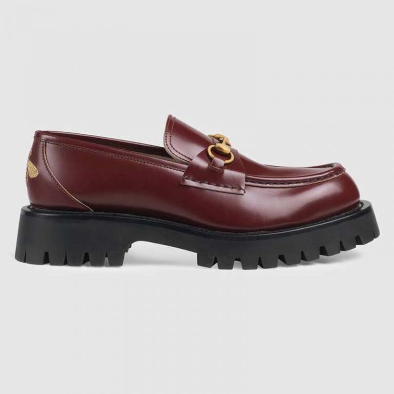 gucci loafer lug sole