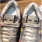 Gucci Unisex Ultrapace Sneaker with Embroidered Gucci and Interlocking G in Metallic Leather-Pink - immagine 8