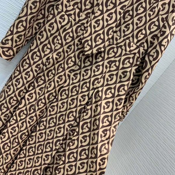 gucci brown dress
