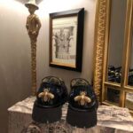 Gucci Women GG Velvet Lug Sole Loafer in GG Velvet 2.5 cm Heel-Navy – Bild 6