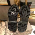 Gucci Women GG Velvet Lug Sole Loafer in GG Velvet 2.5 cm Heel-Red – Bild 9