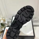 Gucci Women Gucci Leather Ankle Boot with Web in Black Shiny Leather 4.8 cm Heel - Image 8