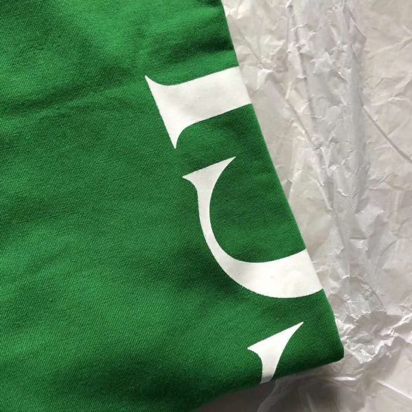 Gucci Women Gucci Print Oversize T-Shirt in Green Cotton Jersey (5)