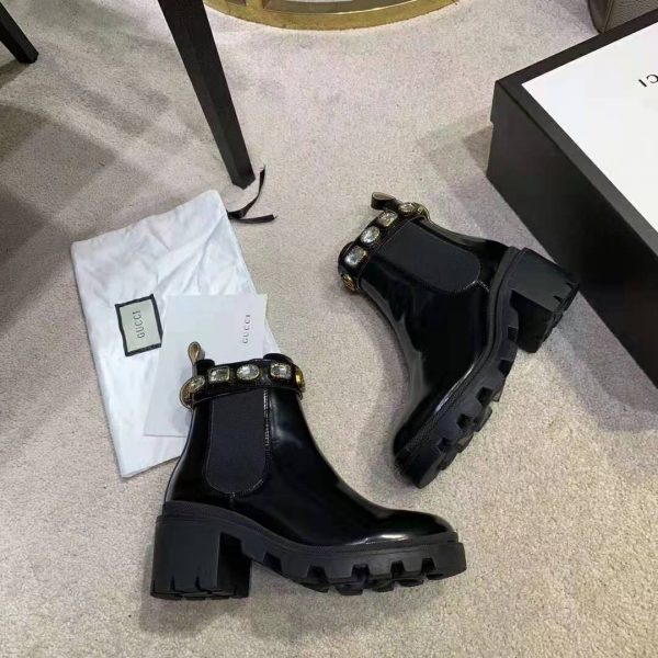 gucci ankle boots with belt