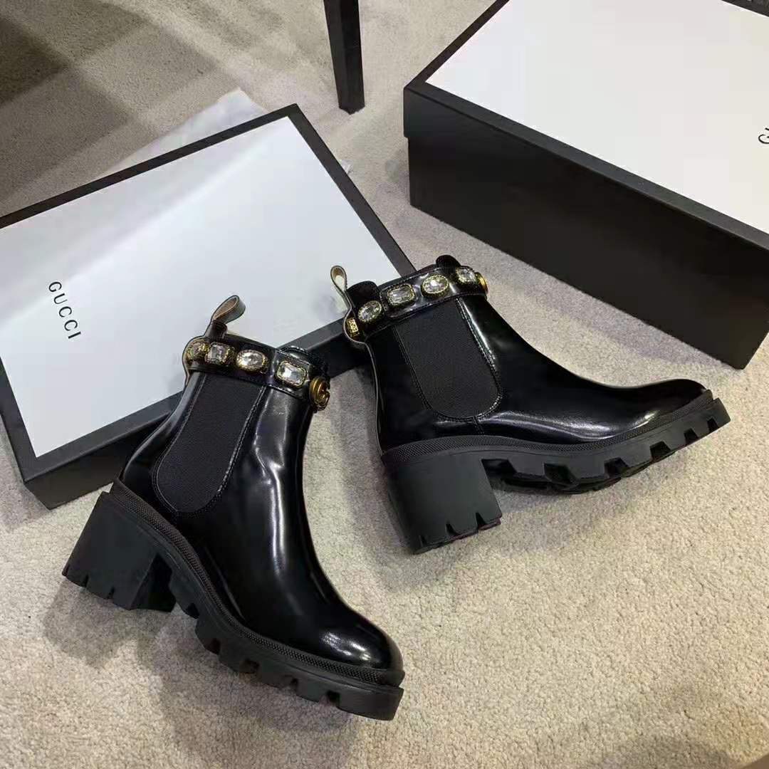 gucci jewel boots