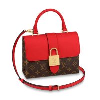 Louis Vuitton LV Women Locky BB Bag in Monogram Coated Canvas and Smooth Cowhide Leather-Pink