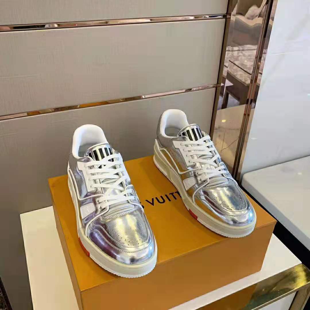 Louis Vuitton Trainer 'Silver