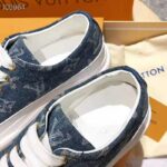 Louis Vuitton LV Men Stellar Sneaker in Blue Monogram Denim - Imagen 7