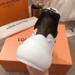 Louis Vuitton LV Unisex LV Archlight Sneaker in Flower-Print Calf Leather-Pink - immagine 9