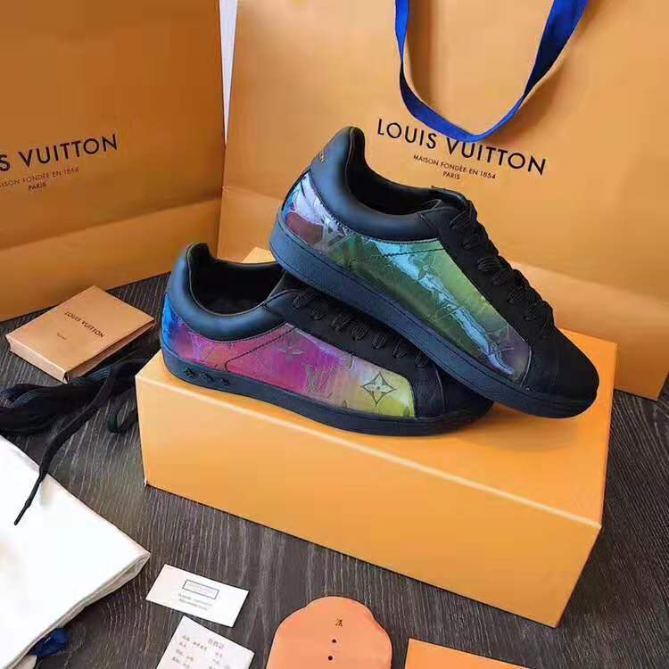 louis vuitton iridescent shoes